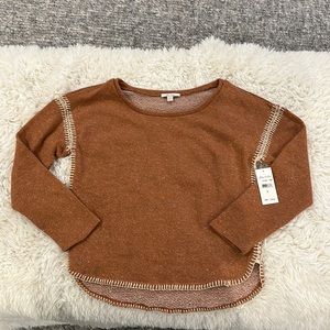 Ella Moss Terracotta sweater size M